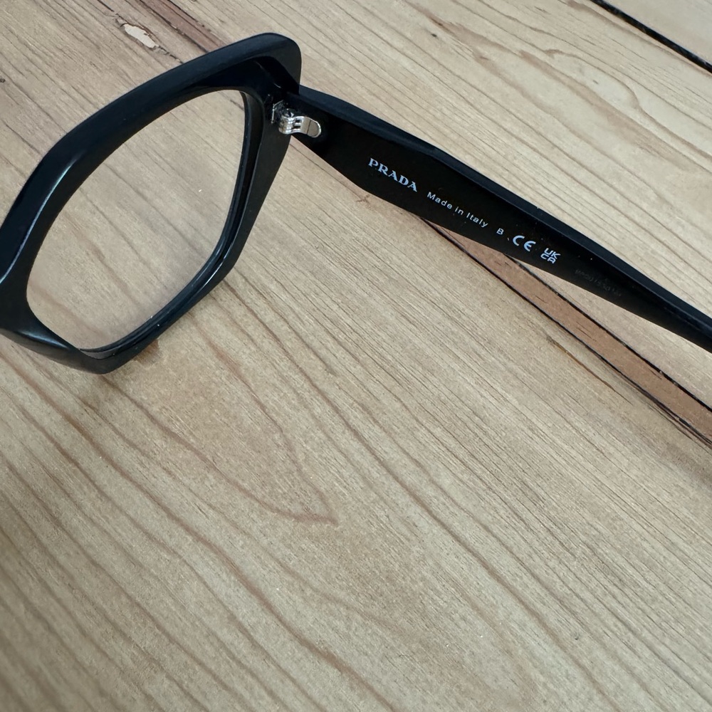 Prada Black Women's Glasses - Picture 6 of 10